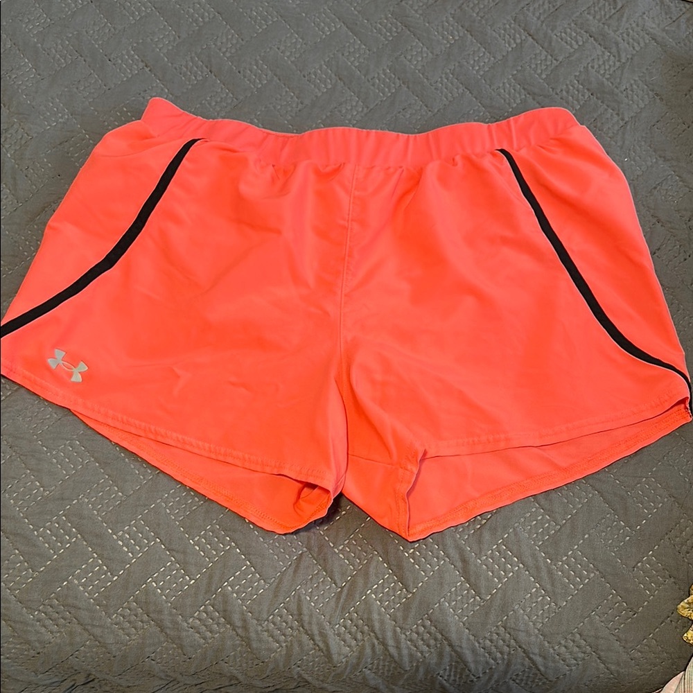 Under Armour Women's Bright Pink Athletic Shorts